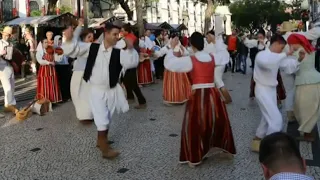 Baile Corrido - Grupo Folclore da Ponta Sol - Madeira Island Placa Central Funchal (Baile do Monte)