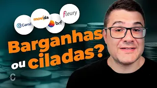 Essas 4 ações são CILADAS ou BARAGANHAS da Bolsa? CAML3, MOVI3, BRFS3, FLRY3