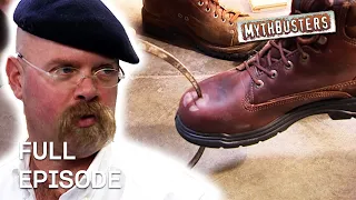 The Steel Toecap Amputation Horror Story! | MythBusters | Season 4 Episode 3 | Full Episode