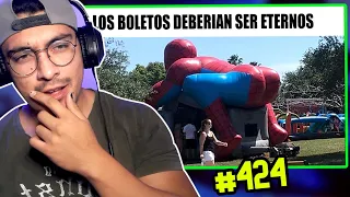 REACCIONANDO A LOS MEJORES MEMES RANDOM #424 / *MUY GRACIOSO* LOS MEMES MAS GRACIOSOS DEL MUNDO 2021