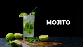 How to make a classic MOJITO - step by step cocktail recipe