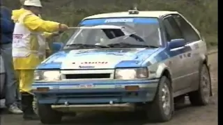 Matti Nykänen testaa Ralliautoilua 1989