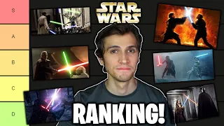 Star Wars Lightsaber Duels Ranked! (w/ Obi-Wan Kenobi Series)