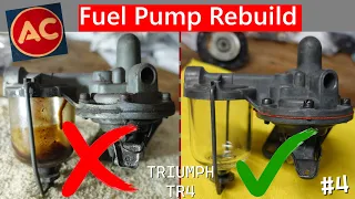 Triumph TR4 - Engine Rebuild #4: AC Fuel Pump Rebuild | Roundtail Restoration