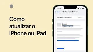 Como atualizar o iPhone ou iPad | Suporte da Apple