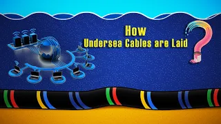 How undersea cables are laid in the ocean?