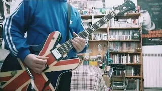 Epiphone Supernova Noel Gallagher Union Jack (Live Forever Guitar Solo Cover)