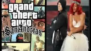 GTA S.A. Mix Mashup Eminem & Rihanna Love the Way You Lie DJSWEETANDBADKILLAZ