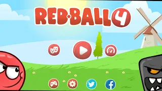 RED BALL 4: Cover Orange Ball Complete ALL LEVELS (1-9)Time Attack Walkthrough Superspeed Gameplay