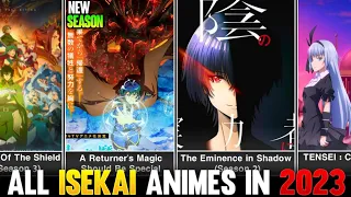 All ISEKAI Animes That Releasing or going to be Released in 2023