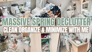 MASSIVE SPRING CLEAN DECLUTTER ORGANIZE WITH ME | ULTIMATE CLEANING MOTIVATION | 2023 CLEAN WITH ME