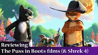 Shrek Forever After, Puss in Boots ('11), & Puss in Boots The Last Wish - Charlie's Movie Reviews