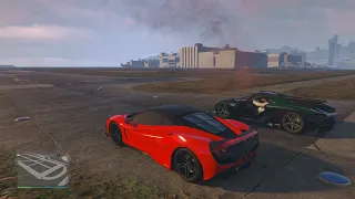 GTA V Online | Grotti Turismo Omaggio vs Entity MT