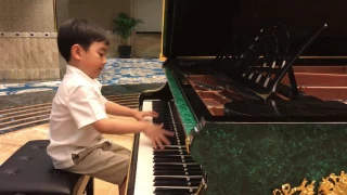 'Chopin Minute Waltz' by Evan Le (5 Year Old)