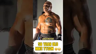 🤯 MIKE TYSON SHOWS OFF MASSIVE GAINZ & SIZE FOR FIGHT WITH JAKE PAUL #boxing