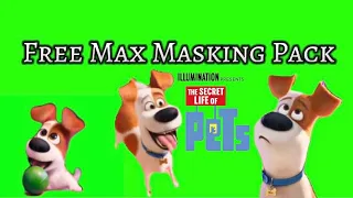 The Secret Life Of Pets (FREE) Max {Masking Pack}