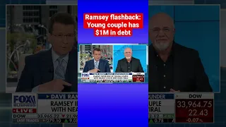 Viral Dave Ramsey call-in resurfaces of young couple facing $1M in debt #shorts