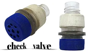 Make A Check Valve For Water Pump // Foot Valve // Mini invent