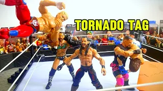 Team NWO vs Team CM Punk action figure match