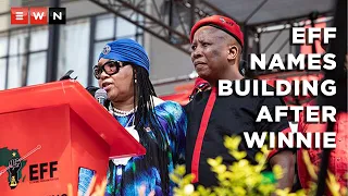 EFF names new offices Winnie Madikizela Mandela House