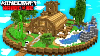 Я построил ферму ВСЕХ МОБОВ на Одном Блоке в Майнкрафт Хардкор!