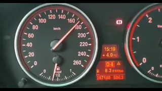 2009 BMW e60 535D Stage 1 Acceleration 100-200 km/h