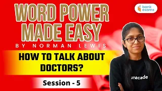 How to Talk About Doctors? | Word Power Made Easy ( Session 5) | English by Vibha Chawla
