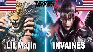 #tekken _ LIL MAJIN ( KING ) VS  INVAINES (DEVIL JIN) Ranked matches!!! #tekken8