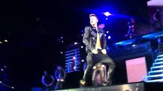 justin bieber performing "as long as you love me" 24/4/13