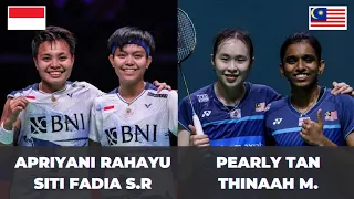 MANTAP JIWA! Apriyani/Siti (INA) vs Pearly/Thinaah (MAS) | Badminton Highlight