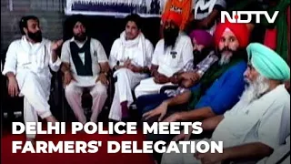 Delhi Police, Farmers' Meeting Over Proposed Parliament March Ends