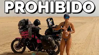 [#231]  PAGANDO te PUEDES PONER en BIKINI- Arabia Saudí -Vuelta al mundo en moto