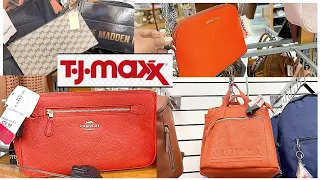 TJMAXX DESIGNER HANDBAGS SHOPPING | MICHAEL KORS FOR GUESS WALLETS PURSES Browse Through 2021