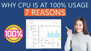 Why is CPU Usage 100% when nothing is running | 7 Reasons