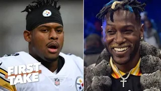 Antonio Brown calling out JuJu Smith-Schuster was 'cruel,' uncalled for - Stephen A. | First Take