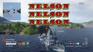 Nelson, Nelson, Nelson! (World of Warships Legends Xbox One X) 4k