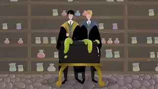 BTS Animation - BTS at Hogwarts