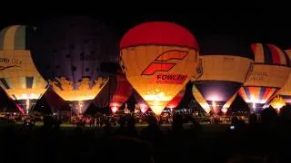 Bristol balloon fiesta 2013 Nightglow 1