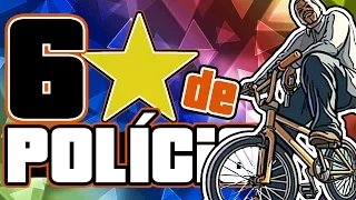 GTA SAN ANDREAS - COMO CONSEGUIR 6 ESTRELAS DE POLÍCIA (SEM CHEATS)