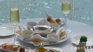 Caviar Party on Deck of a Seabourn Cruise