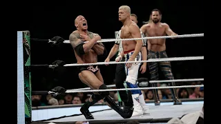The Rock & Roman Reigns vs Cody Rhodes & Seth DELIVERED At Wrestlemania 40