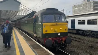 Class 47 departing out of Crewe to Carlisle ￼