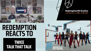 Redemption Reacts to TWICE "Talk that Talk" M/V