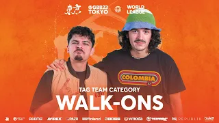 Tag Team Walk-Ons | GRAND BEATBOX BATTLE 2023: WORLD LEAGUE | Compilation