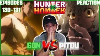 GON 🆚 PITOU | Hunter x Hunter Episodes 130-131 | Reaction