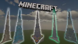 The BEST Burj Khalifa builds in Minecraft?🤔