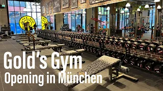 Gold's Gym München - Fitnessstudio-Opening am 13.01.2022 @ Stadtquartier "Die Macherei" Berg am Laim