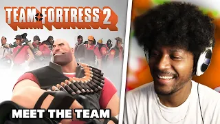 Overwatch Fan Reacts to Team Fortress 2 "Meet the Team" | MansTooLit Reacts