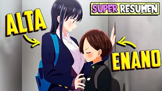 🐭EL ENANO que ENAMORÓ a LA MAS ALTA y LINDA de La ESCUELA🦒 BOKU NO KOKORO SUPER RESUMEN