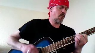 Ritchie Dave Porter "Work In The Morning Blues"-Unplugged Solo Acoustic Blues